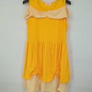 new women adult princess belle beauty costume dress XS S M L XL